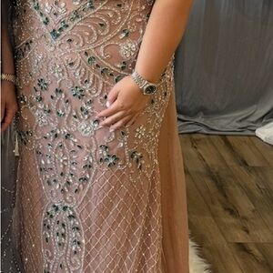 Elegant Embellished Evening Gown